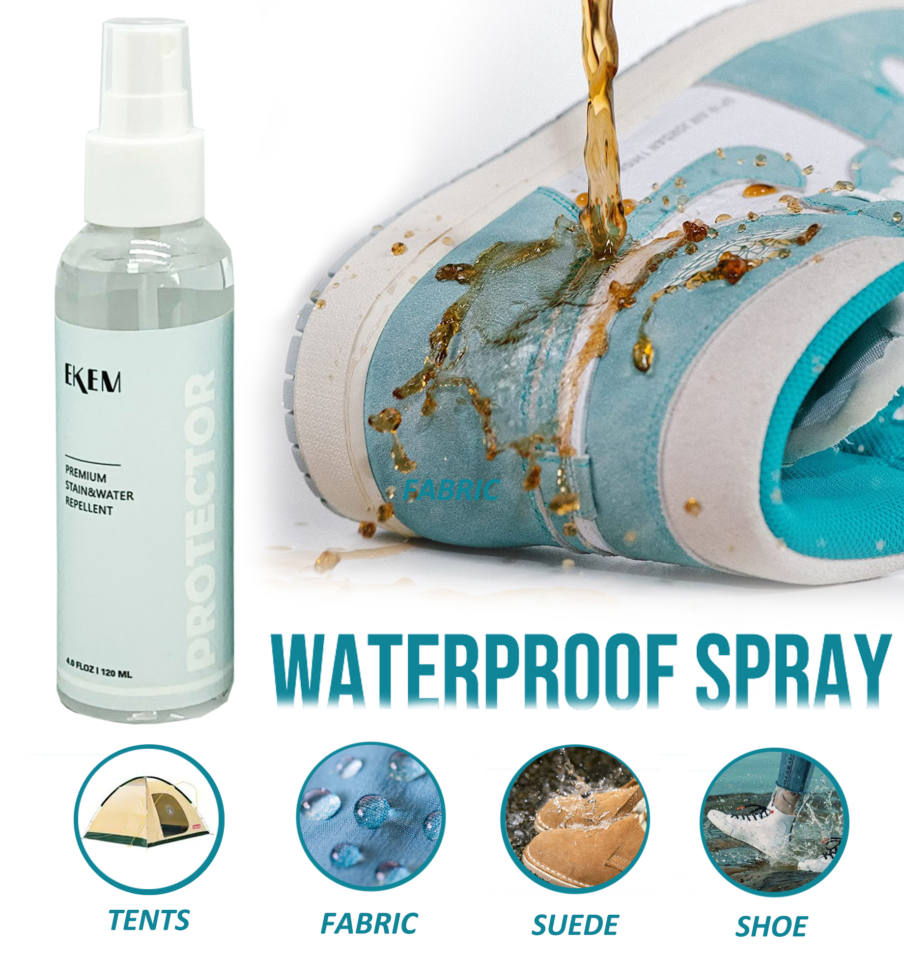 Eco-friendly Water Repellent Spray Water-based