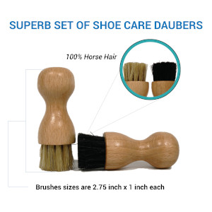 Shoe Shine Brushes Kit